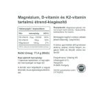 Vitaking MagneTrio - Magnézium biszglicinát + D3 + K2 vitamin komplex - 90 kapszula
