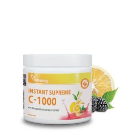   Vitaking Instant Supreme C-1000 italpor (bioflavonoidokkal) szeder íz 400g