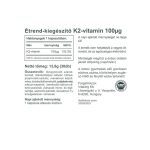 Vitaking K2-vitamin 100µg - 30 kapszula