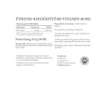 Vitaking B2-vitamin 40mg - 30 tabletta