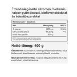 Vitaking Instant Supreme C-1000 italpor (bioflavonoidokkal) citrom íz 400g
