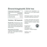 Vitaking Zöld tea kapszula polifenolokkal - 100 kapszula-KEDVEZMÉNYES ÁR-csomagoláson feltüntetett min.megőrzési idő: 2026.04.25.