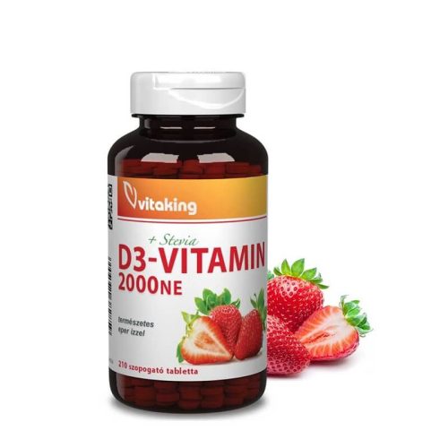 Vitaking Epres D3-vitamin 2000NE - 210 szopogató tabletta