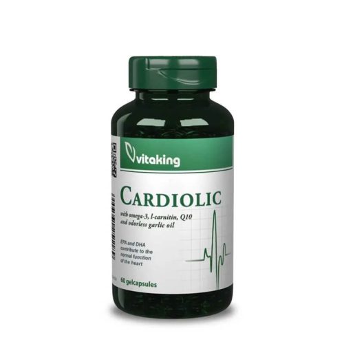 Vitaking Cardiolic - 60 gélkapszula