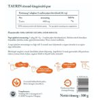 Vitaking Taurin Aminosav por (natúr, vegán) - 300g 