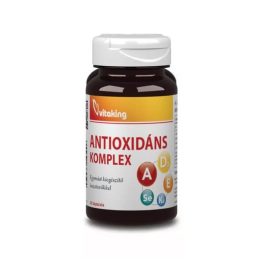   Vitaking Antioxidáns komplex – A+D+E+K2+ szelén - 30 kapszula