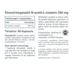Vitaking NAC-390 (N-acetil-L-cisztein) 390mg - 60 kapszula
