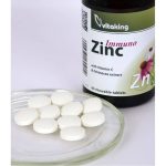 Vitaking Cink Immuno C-vitaminnal és Echinacea kivonattal - 60 rágótabletta