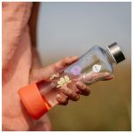 EQUA Flowerhead Poppy üvegkulacs - 550 ml