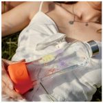 EQUA Flowerhead Poppy üvegkulacs - 550 ml