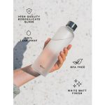 EQUA Mismatch Velvet Black üvegkulacs - 750 ml