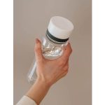 EQUA Sima fehér kulacs (BPA mentes) - 600 ml
