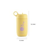 EQUA rozsdamentes acél kulacs 400 ml - ZSIRÁF